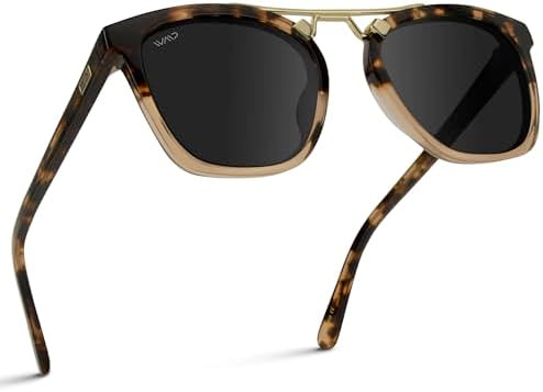 WearMe Pro Demi Women's Polarized Sunglasses, Modern Oversized Square Style | Amazon (US)