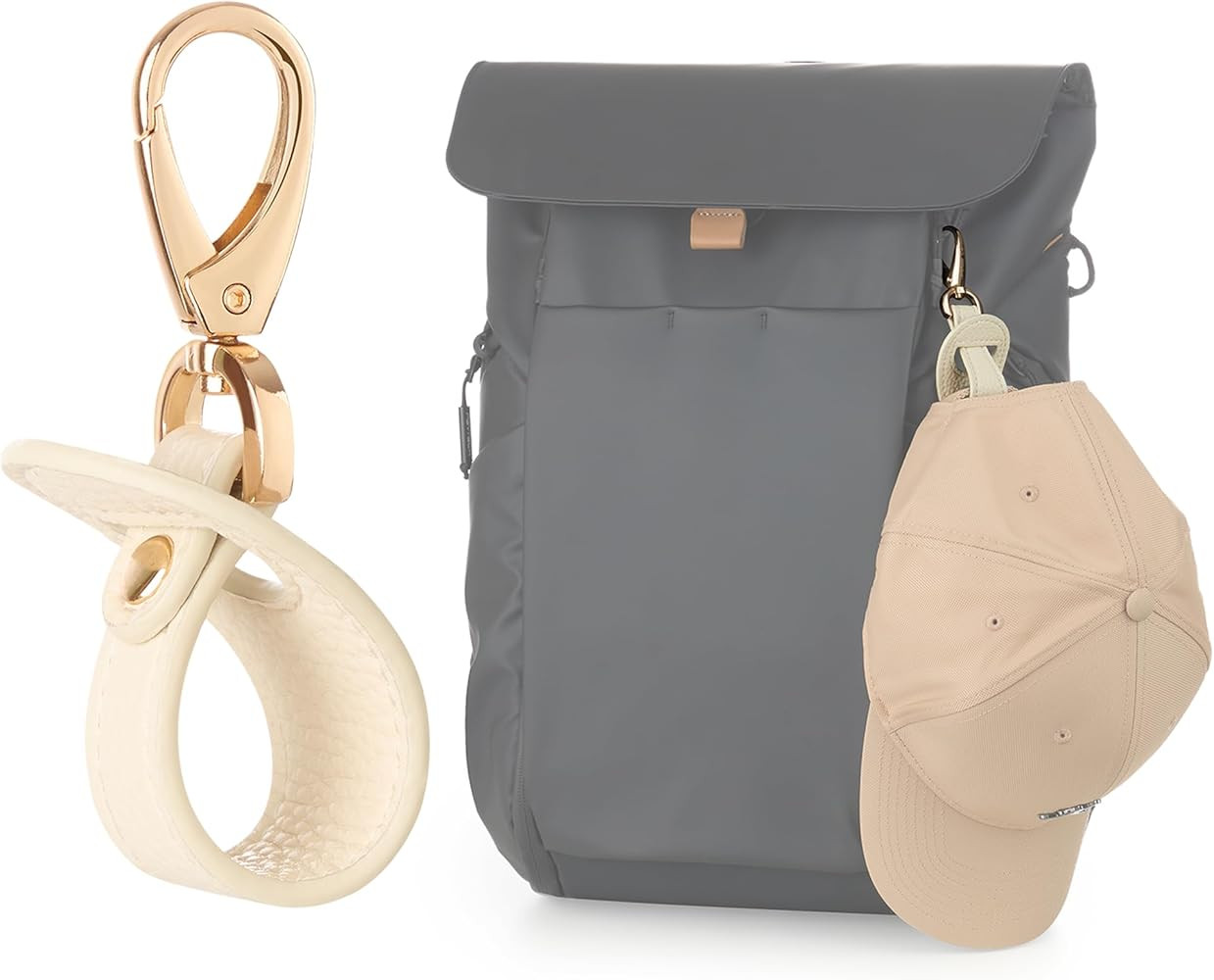 Hat Clip for Travel, Hands-Free Bag, Backpack, Purse, and Hiking Gear Clip-on Holder Strap for Ba... | Amazon (US)