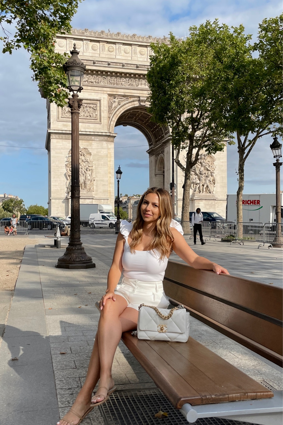 Express outfit on sale

Bodysuit- small 
Shorts- 2
Tkees sandals
Chanel 19 bag

#LTKSeasonal #LTKsalealert #LTKFind