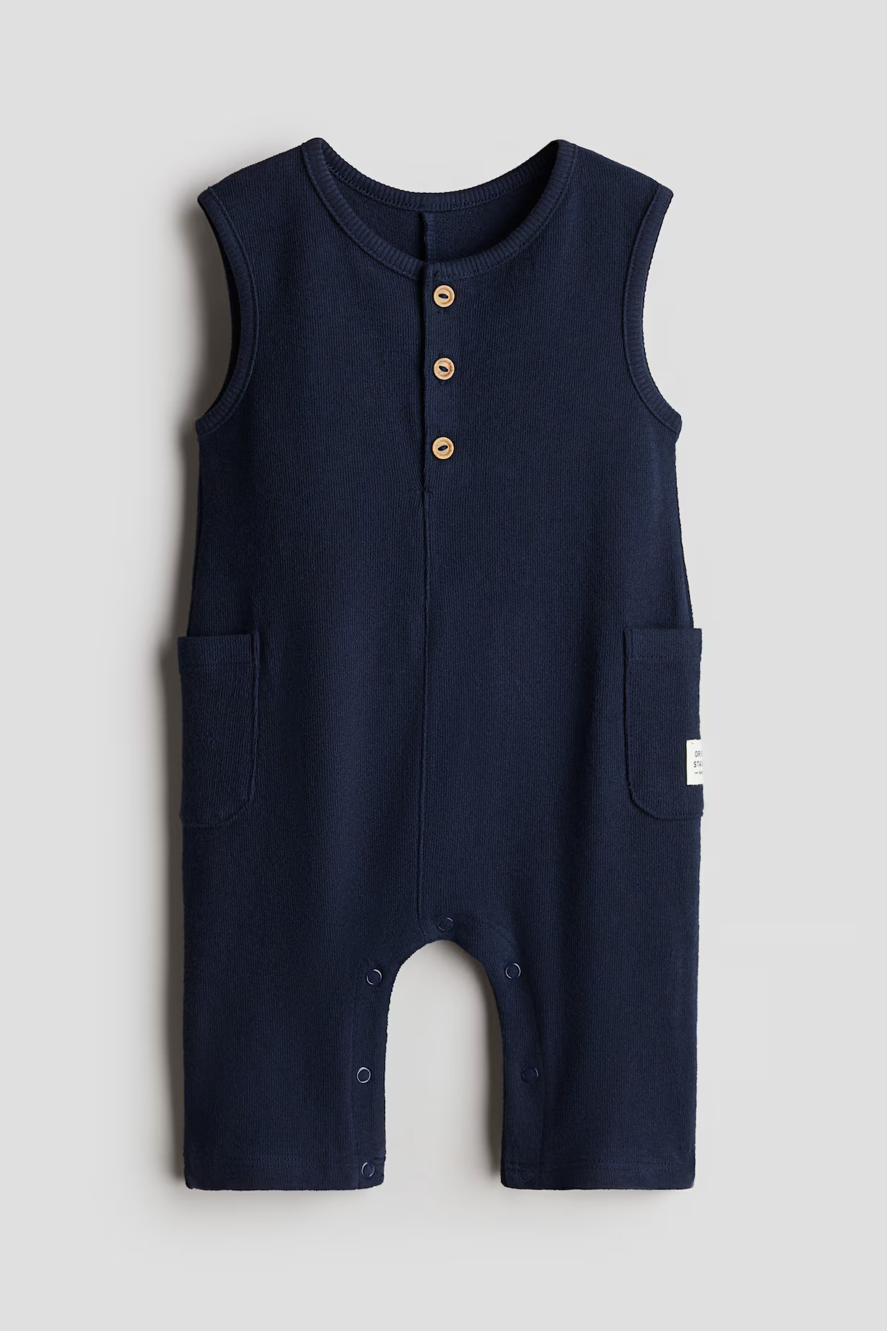 Cotton romper suit | H&M (UK, MY, IN, SG, PH, TW, HK)