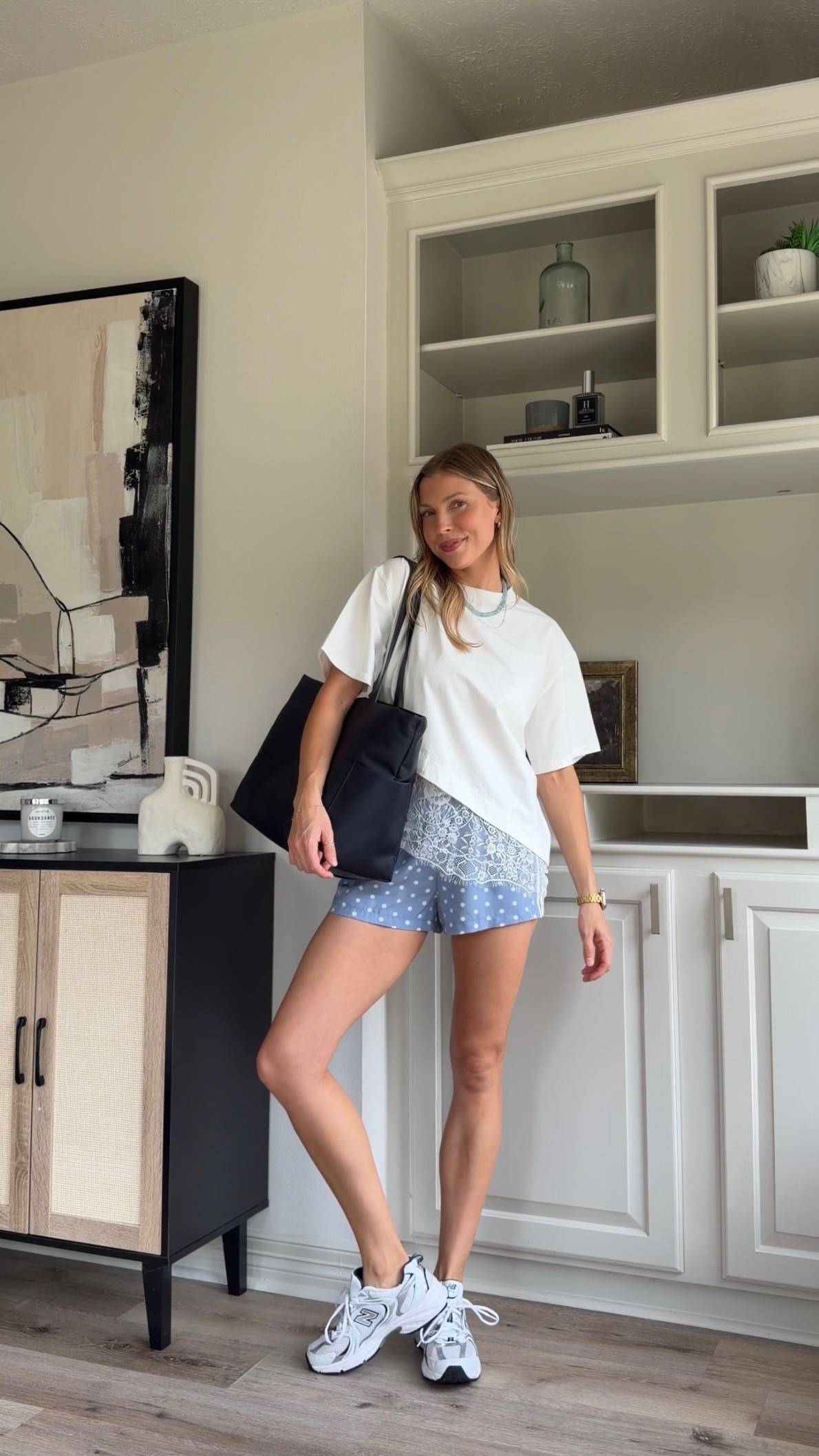 Summer capsule outfit | S in tee + S in shorts 

 #LTKootd #LTKmomlife #LTKActive