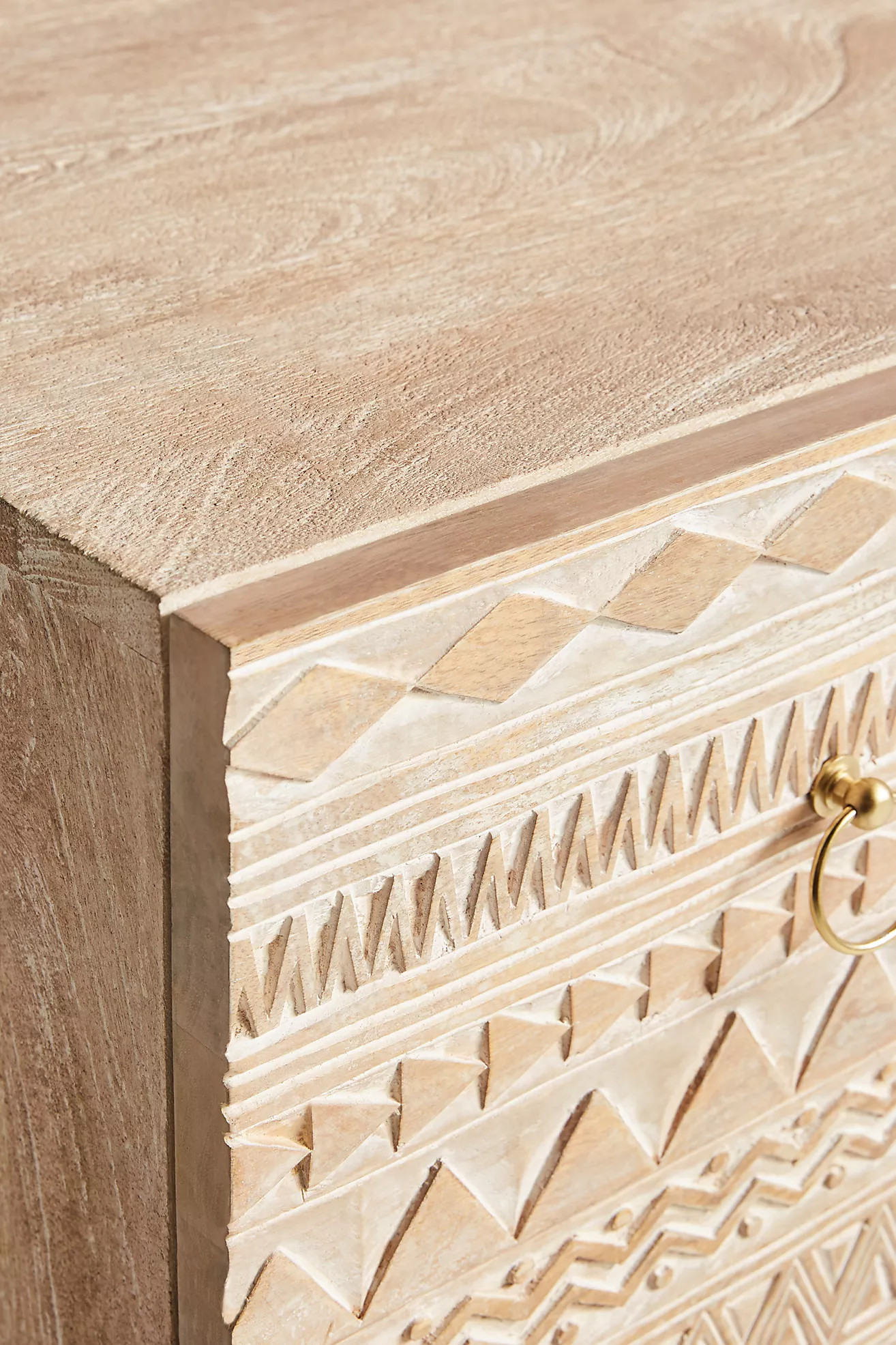 Handcarved Delhi Six-Drawer Dresser | Anthropologie (US)