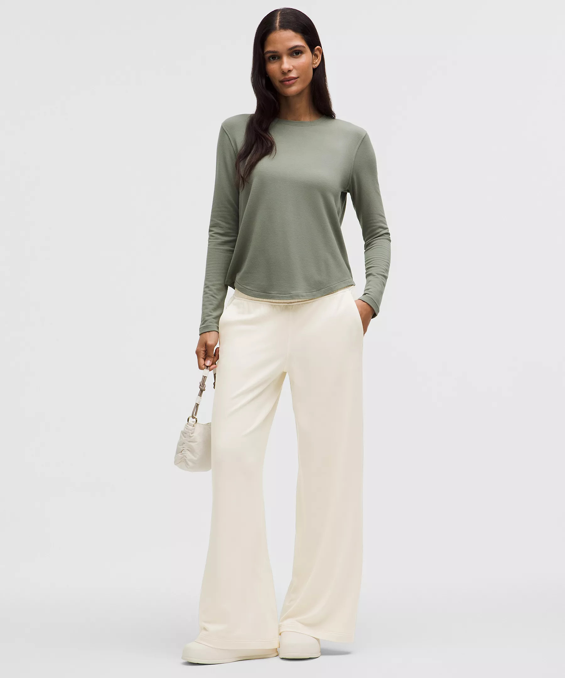 BeCalm Mid-Rise Wide-Leg Pant | Lululemon (US)