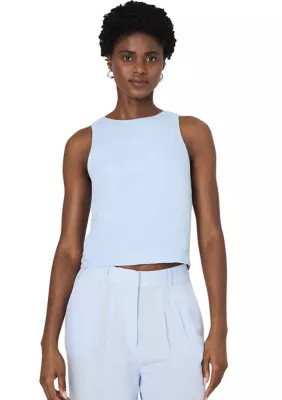 French Connection Birdie Linen Swing Top | Belk