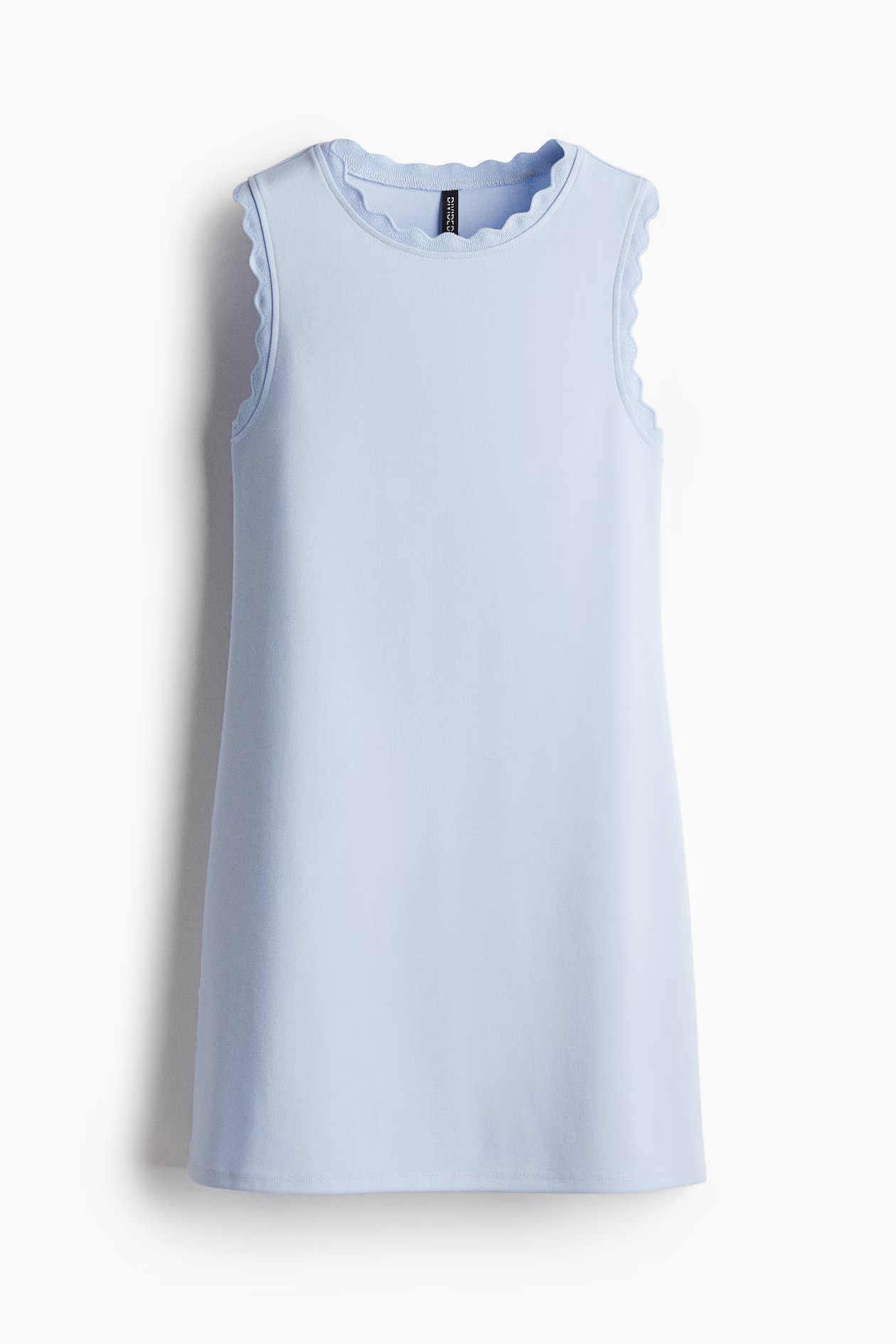 Jerseykleid mit Wellenkanten | H&M (DE, AT, CH, NL, FI)