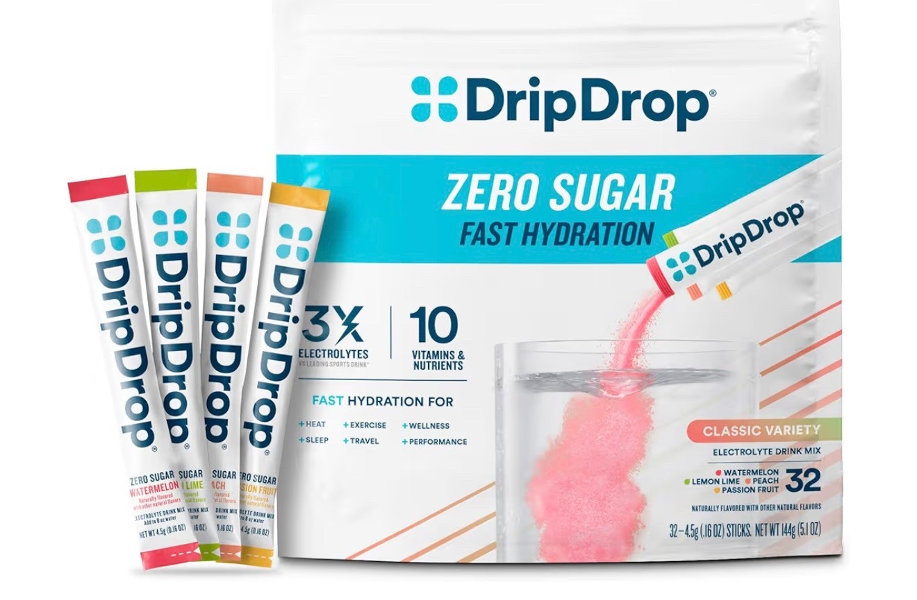 Just Ordered! Great for taking after being in your sauna @amazon @dripdrop #amazonpartner #dripdrop #electrolytes 

#LTKSaleAlert #LTKfitnessgoals #LTKmorningroutine