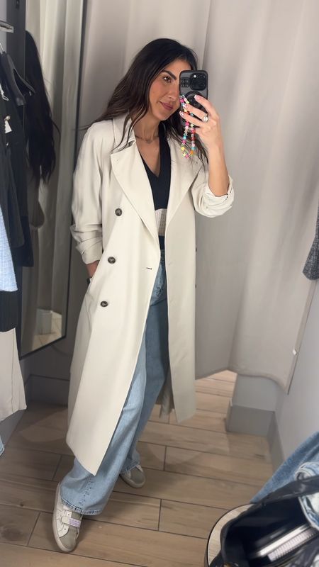 How cute is this Trench AND for under $100. It feels luxurious. 

#LTKfindsunder100 #LTKstyletip #LTKworkwear