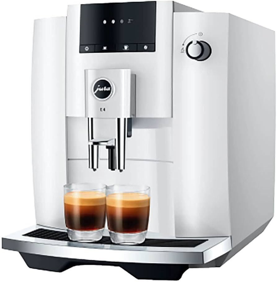 Jura E4 Piano White Automatic Coffee Machine | Amazon (US)