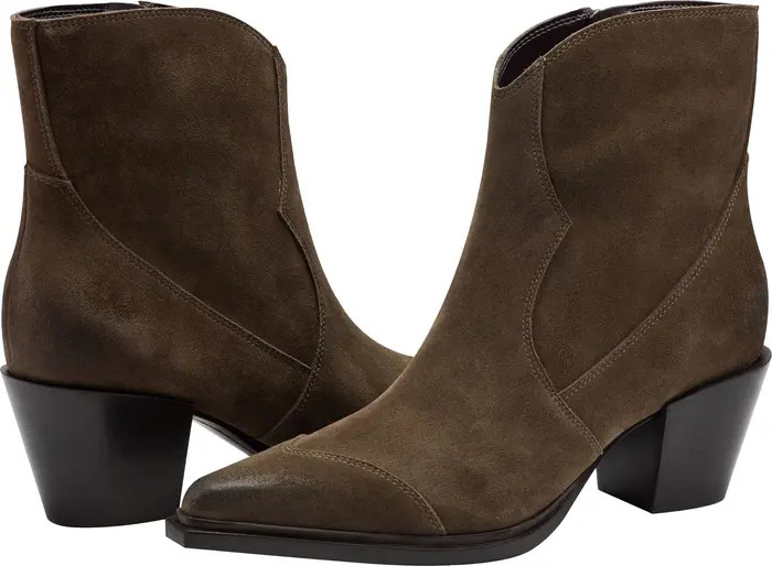 Giulie Pointed Cap Toe Bootie (Women) | Nordstrom