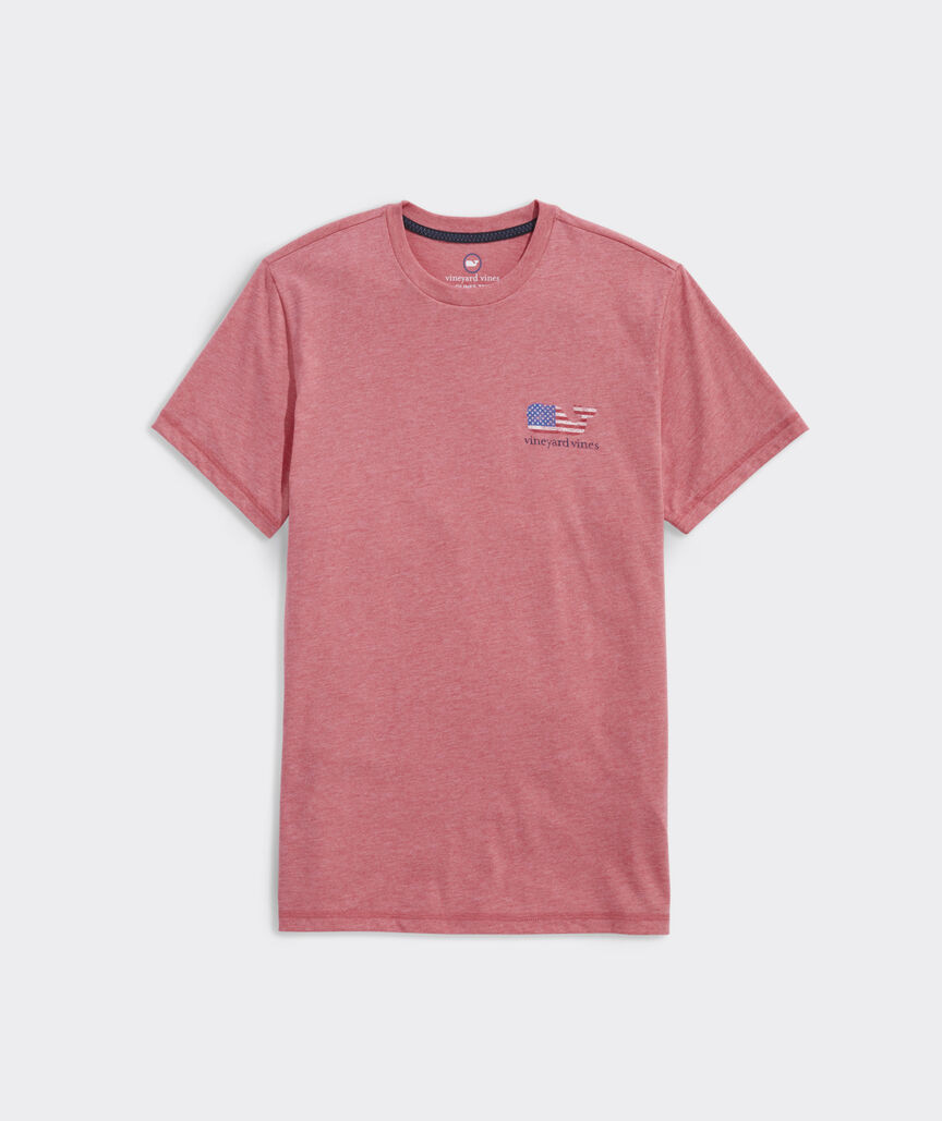 American Flag Whale Short-Sleeve Dunes Tee | vineyard vines