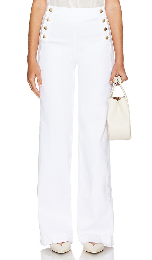 Sailor Wide Leg in White | Revolve Clothing (Global)