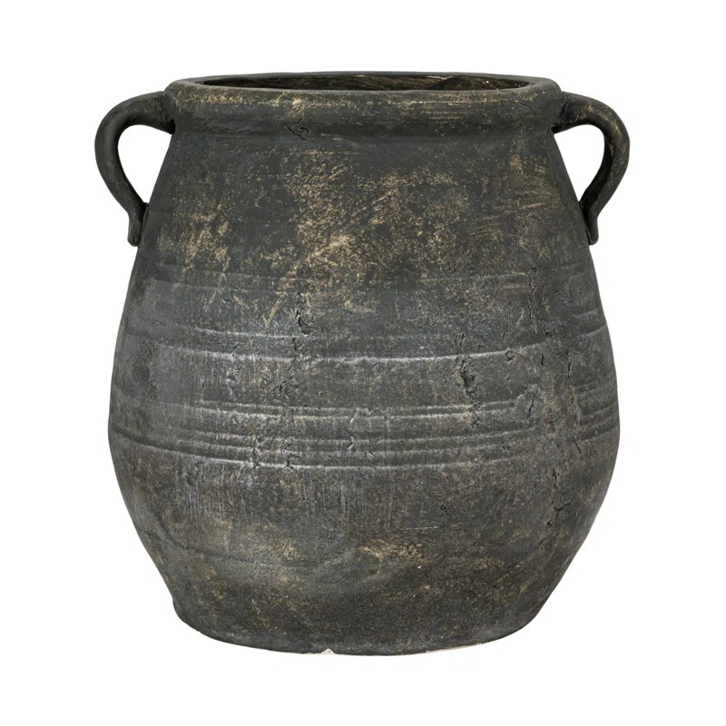 Birch Lane™ Nonie Whitewashed/Brown 13.75" Terracotta Table Vase & Reviews | Wayfair | Wayfair North America