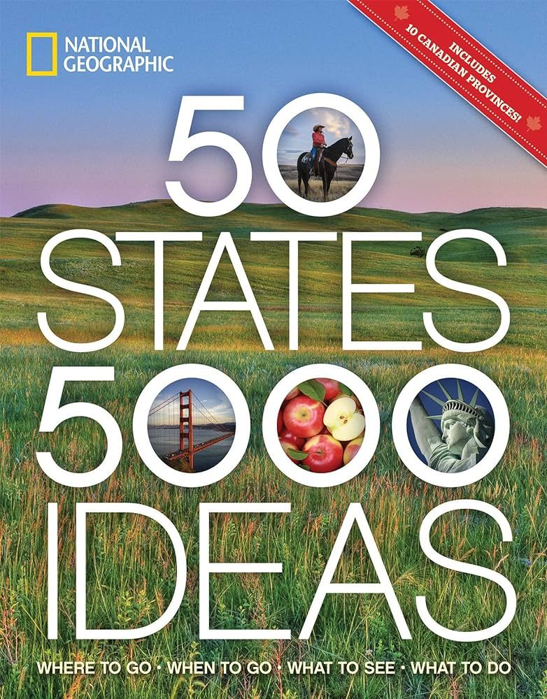 50 States, 5,000 Ideas: Where to Go, When to Go, What to See, What to Do | Amazon (US)