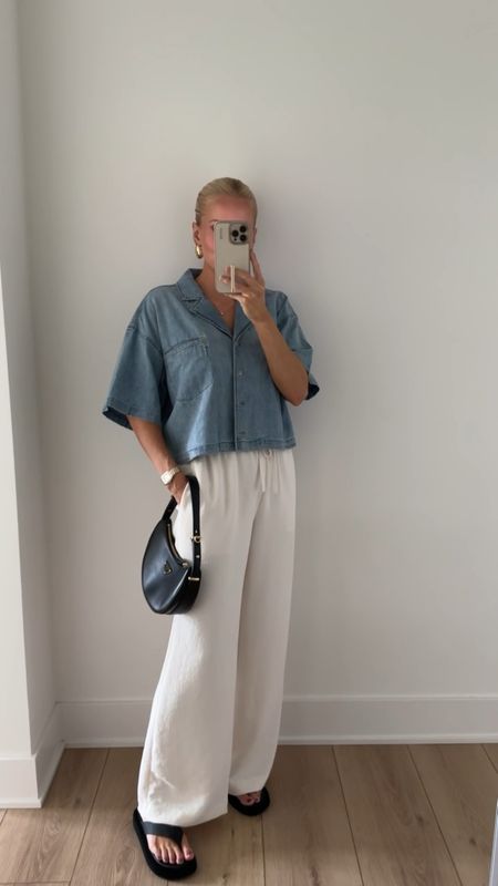 Easy Summer Outfit

My top and pants are from Aritzia. I’m wearing a small in both.Shoes are true to size from Steve Madden. My bag is Prada. and perfect for summer. Linking my Amazon earrings too.

#kathleenpost #summerfashion #summeroutfit

#LTKShoeCrush #LTKSeasonal #LTKStyleTip