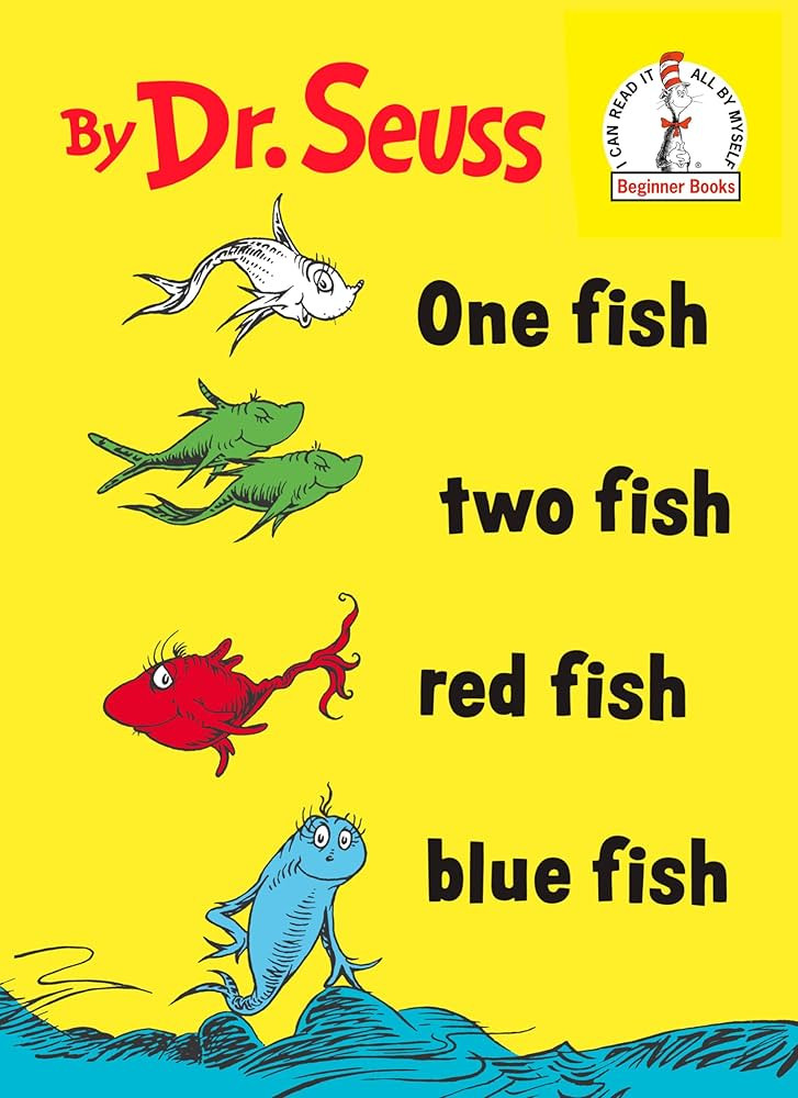 One Fish Two Fish Red Fish Blue Fish | Amazon (US)