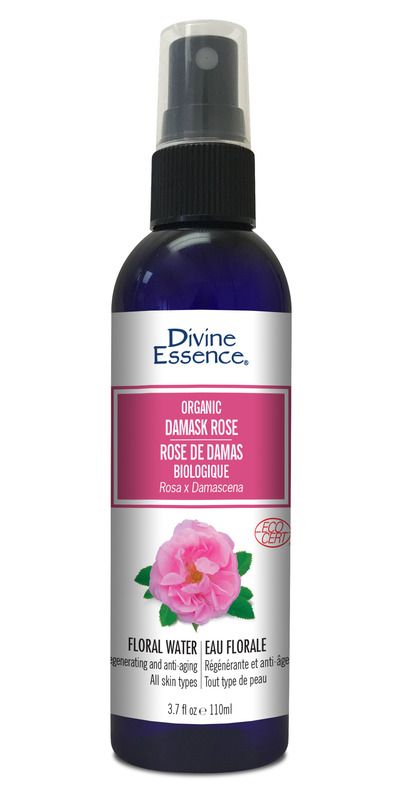 Divine Essence Damask Rose Organic Floral Water | Well.ca