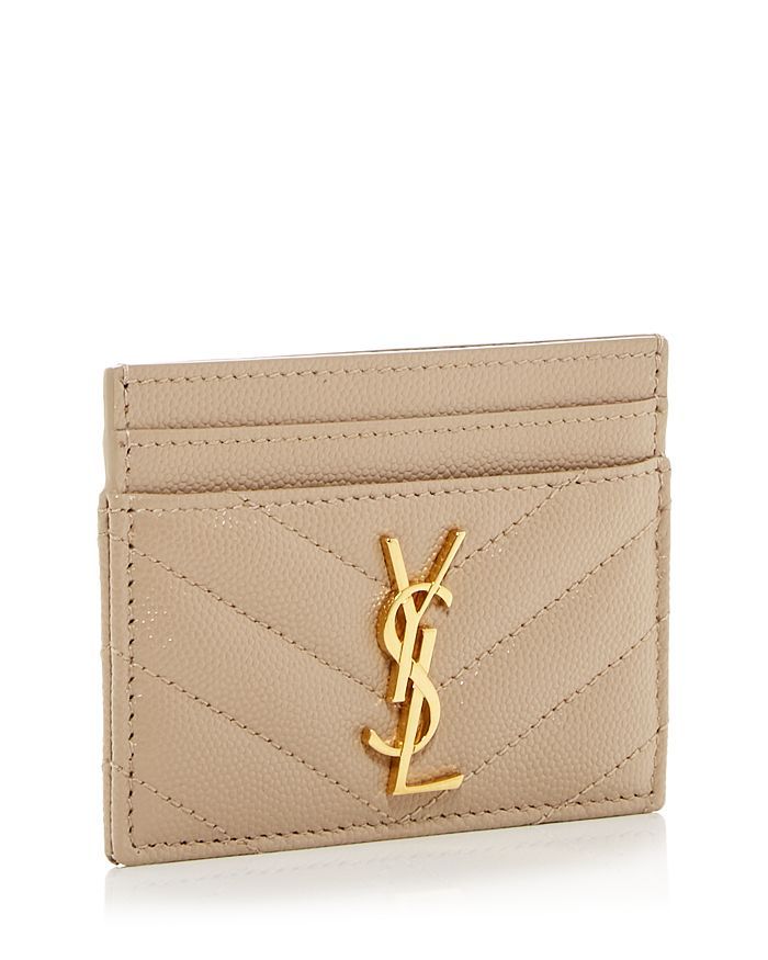 Monogram Quilted Leather Card Case | Bloomingdale's (US)