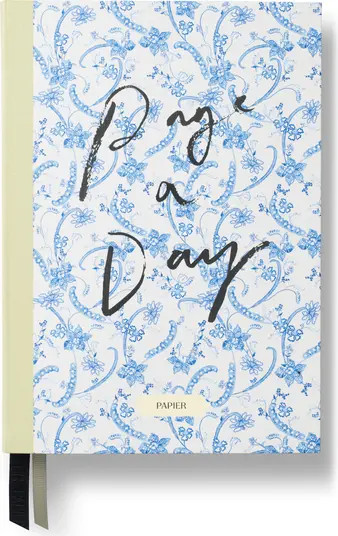 Scripted Floral Undated Page A Day Planner | Nordstrom