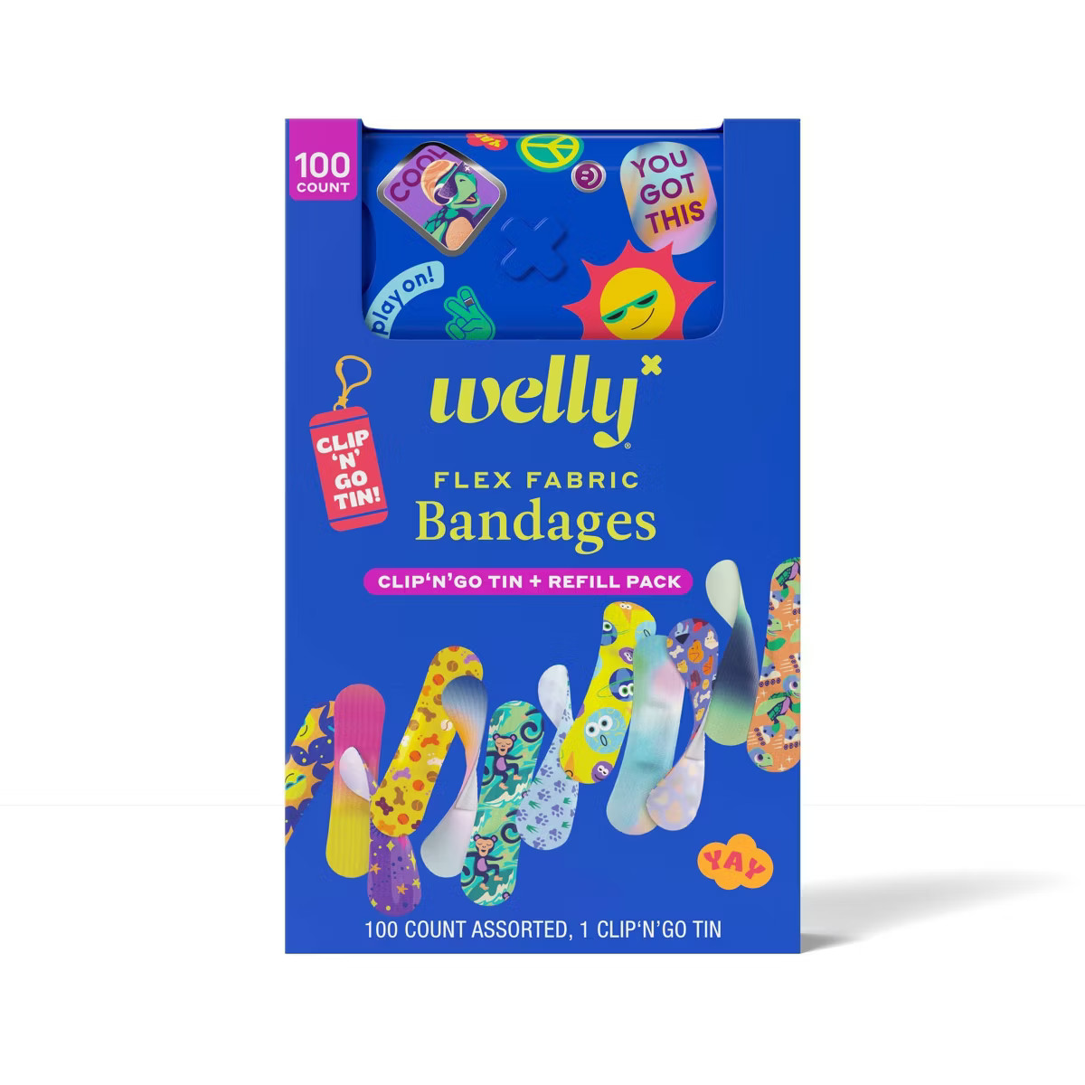 Welly Clip 'N' Go Tin & Refill Pack | Target