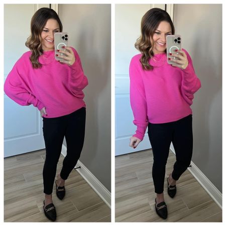 This fabulous sweater is on sale! It has a small batwing and a lot of stretch! Super soft and very comfortable. Quality is outstanding in this one, ladies! 

#LTKstyletip #LTKsalealert #LTKHoliday