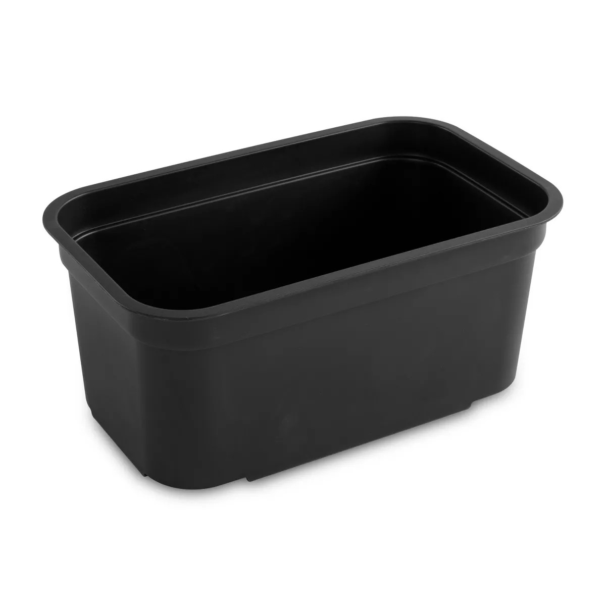 9qt Heavy Duty Storage Bin - Brightroom™: Black Plastic, Stackable & Portable, Universal Storag... | Target