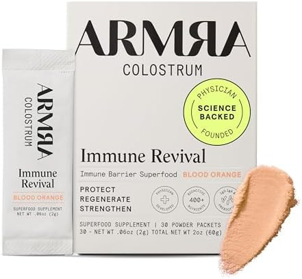ARMRA Colostrum™ Powder | Blood Orange | Gut Health & Bloating | Skin & Hair | Immunity | Keto,... | Amazon (US)