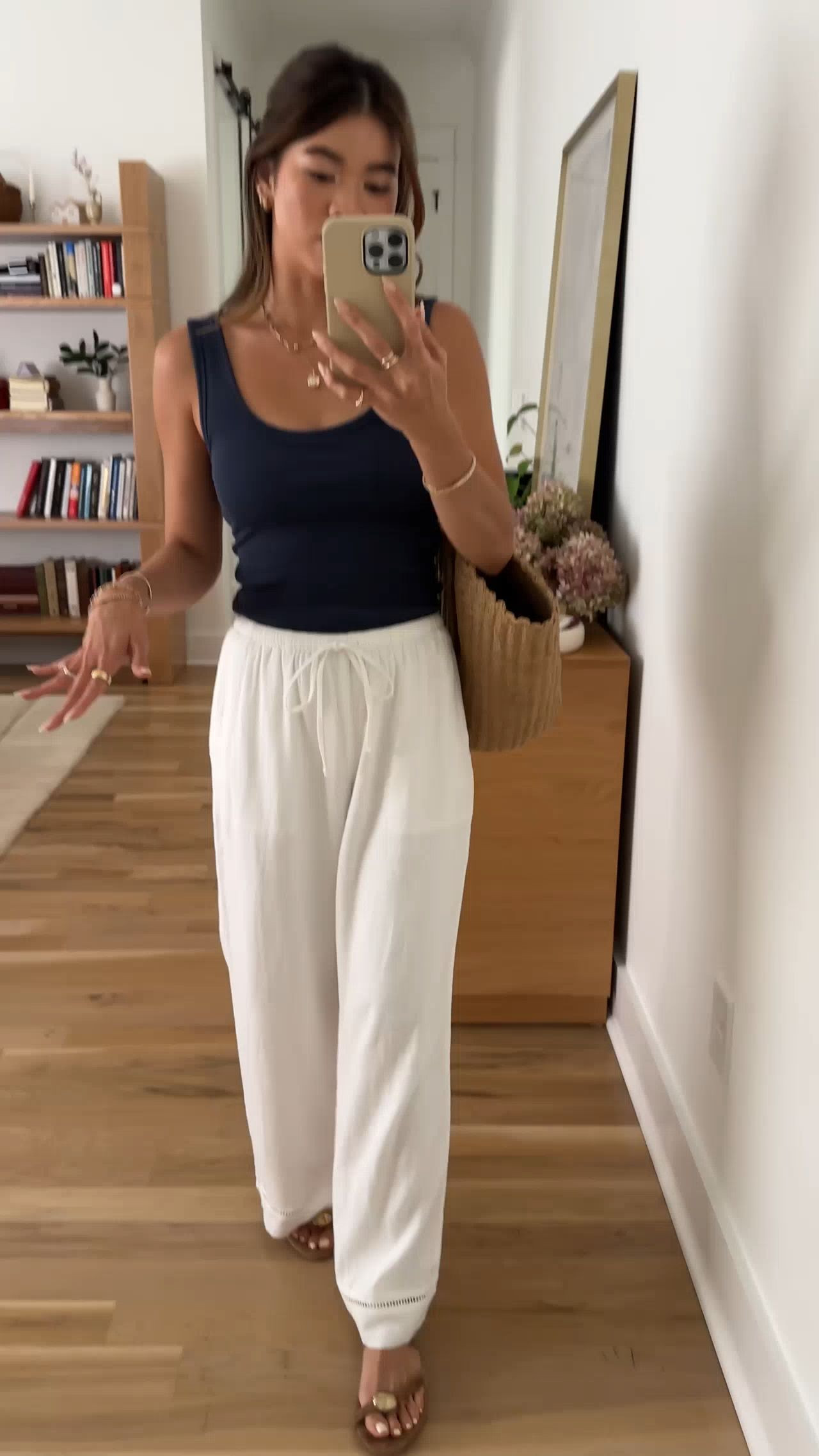 Obsessed with this @abercrombie tank. The cut is so flattering and it has a built in bra!

Sizing info:
Abercrombie Bra-Free Ribbed Scoop Neck Tank (Size XS in Sapphire) 
Abercrombie Linen Blend Pull-On Pants (Size XXS short in White) 

Petite style, petite fashion, mom outfit, mom style, petite pants, petite outfit ideas, petite outfits, best pants for petite, petite comfy pants, spring style, spring outfits, beach outfits, vacation outfits, summer outfit, summer white pants, petite pull on pants, Abercrombie pants, tank top, summer tank, bra free tank

#LTKSeasonal #LTKPetite #LTKTravel