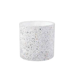 6 in. x 6 in. x 5. 75 in. Terrazzo Planter | The Home Depot