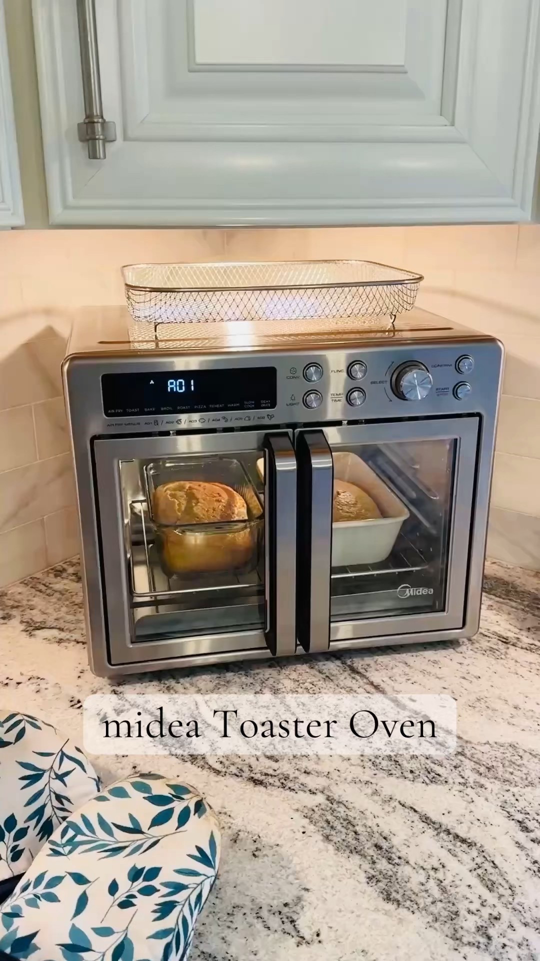 Baked two cakes in this compact Midea toaster oven and honestly… so impressed! It fits perfectly on my counter, looks good out in the open, and somehow works like a full-size oven. For anyone working with a small kitchen or just avoiding bulky appliances—this one’s a win.

#amazonfinds #toasteroven #kitchenappliances #homebaking #mideaoven #kitchenessentials #bakingathome 

#LTKSaleAlert #LTKSummerEdit #LTKHome