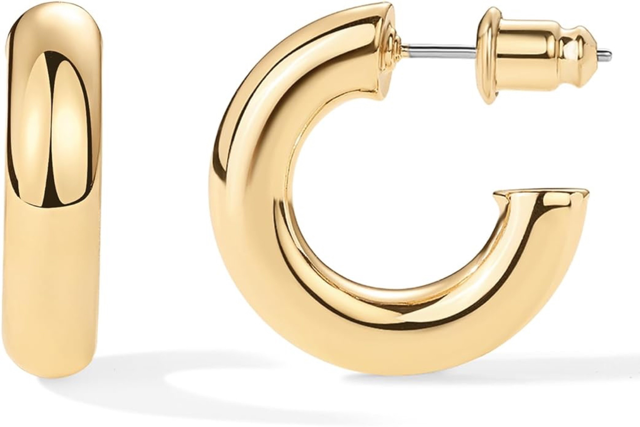 Everyone needs a pair of gold hoops in their life!

#LTKbeauty #LTKGiftGuide #LTKfindsunder50