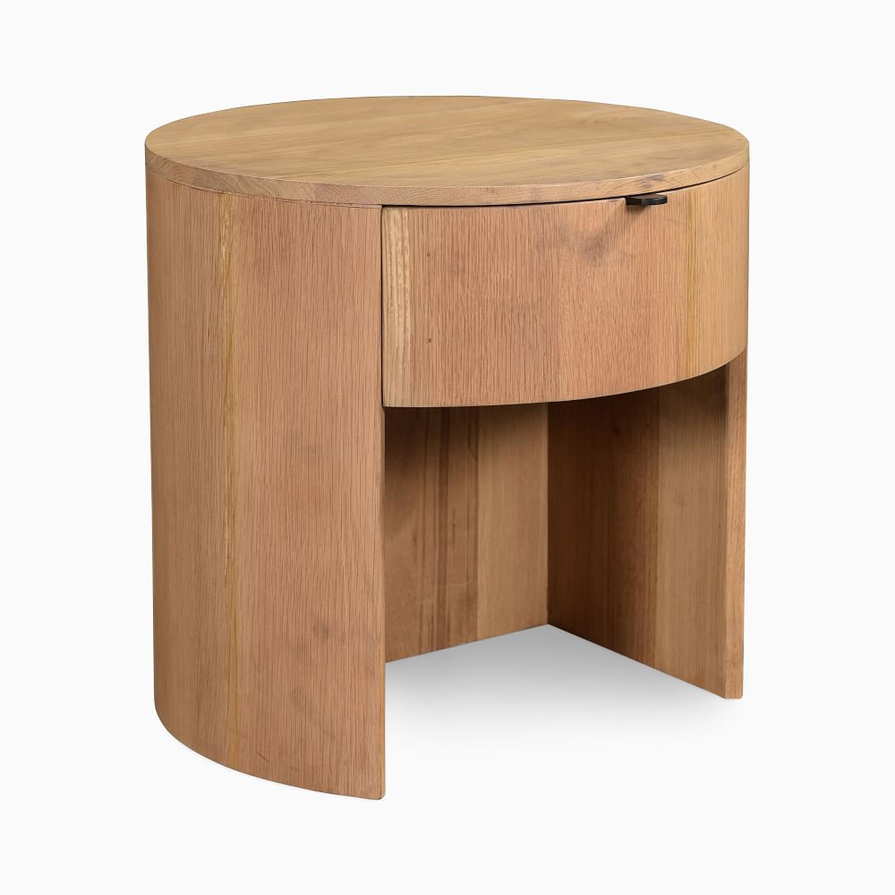 Edgar Round Nightstand (19") | West Elm (US)