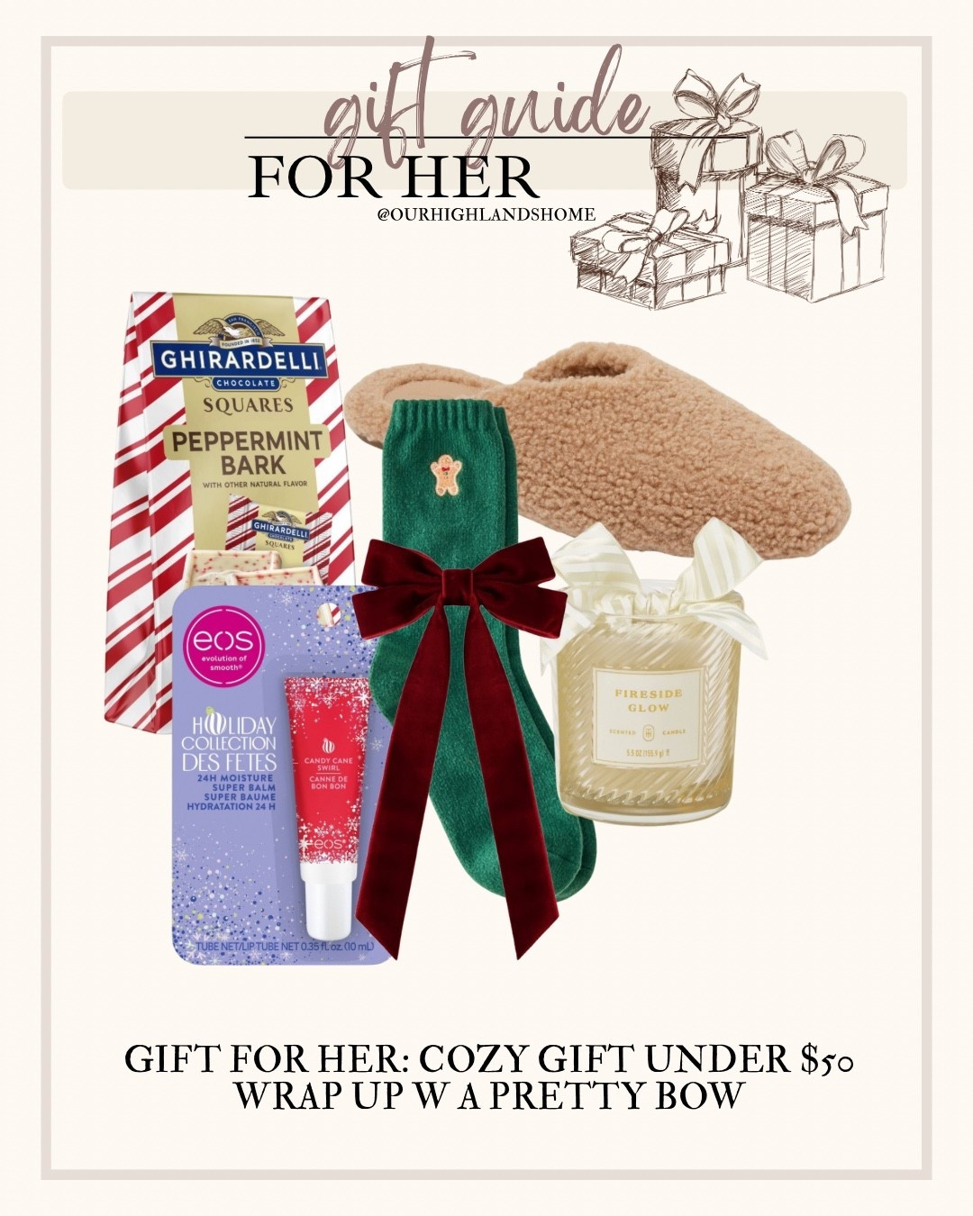 cozy gift guide for the woman that likes to relax at home. wrap it up w a pretty bow and you’re done! 

#LTKGiftGuide #LTKHoliday #LTKselfcare