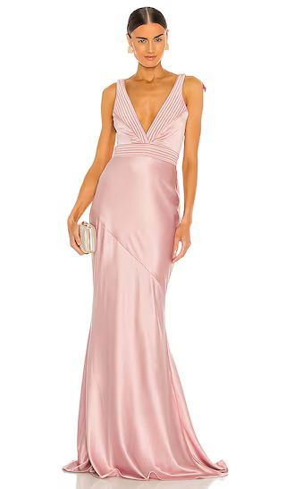 Beloved Gown in Blush | Revolve Clothing (Global)