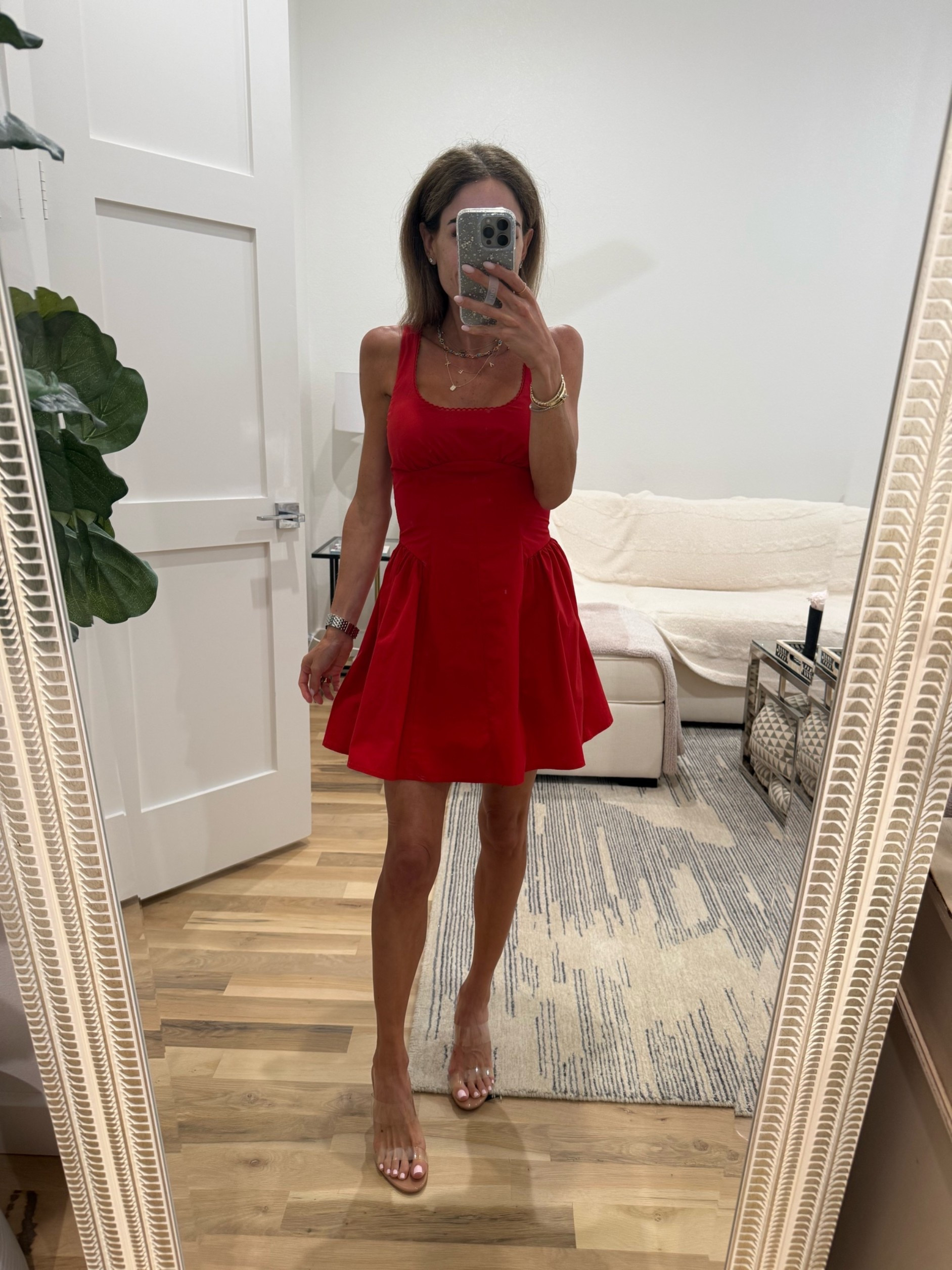 Love this red mini dress wearing xxs petite currently 25% off with stackable code AFLTK

#LTKPetite #LTKSeasonal #LTKSaleAlert