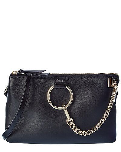 Faye Small Leather Crossbody | Gilt