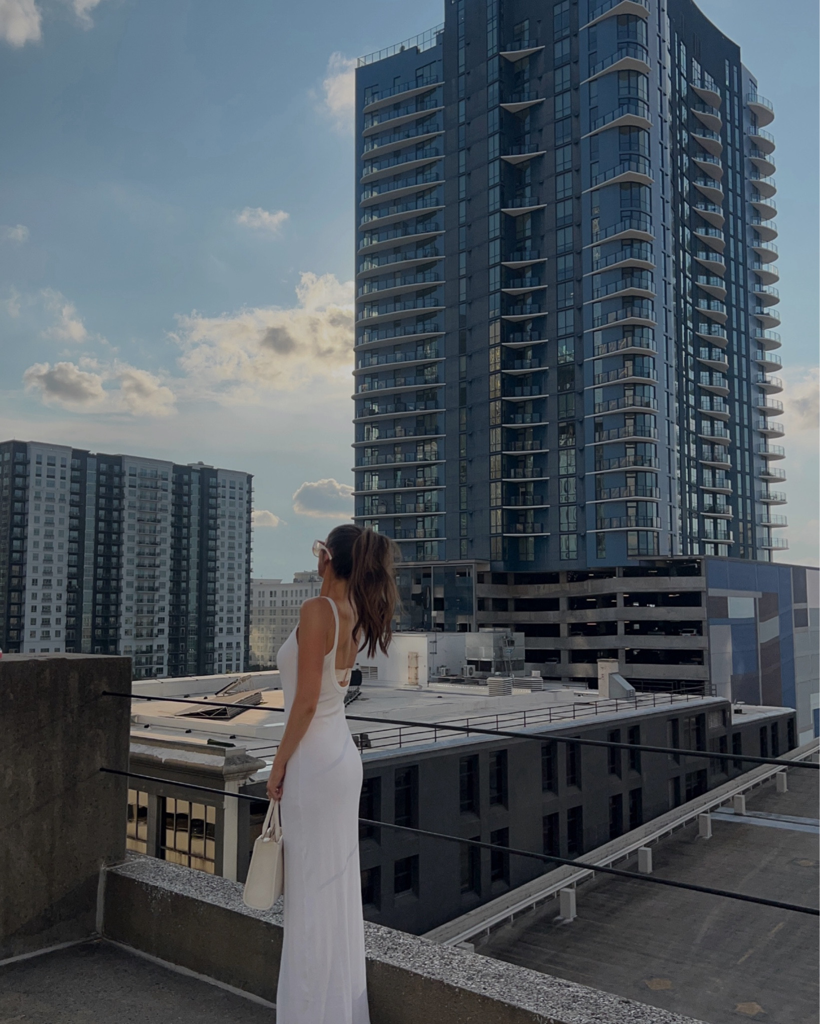 ust a city girl — obsessed with white dresses this summer & this one is 60% off in store right now!!! Wearing a small! Comes in 4 other colors! 

#LTKSeasonal #LTKFindsUnder50