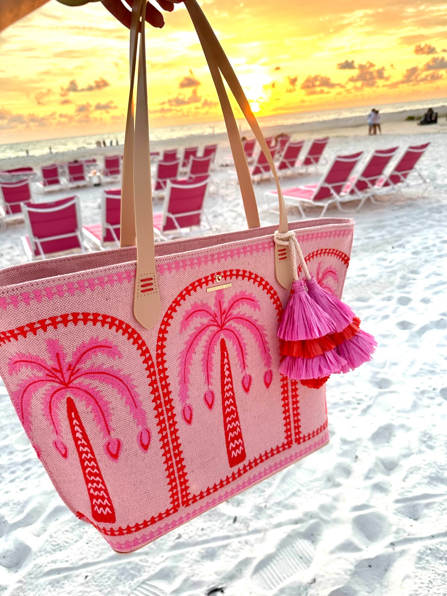 The perfect beach bag to bring to the Don Cesar in St. Pete beach. It matches the hotel! Look at these pink palm trees! 

It’s one of the prettiest bags I own!

#LTKSeasonal #LTKFindsUnder100 #LTKOver40 #LTKActive #LTKU #LTKdayinmylife #LTKTravel