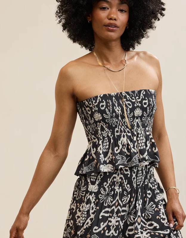 Aerie Party Smocked Tube Top | Aerie