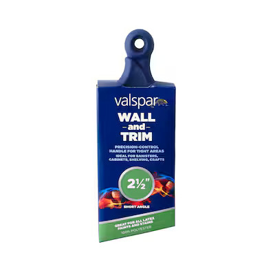 Valspar  2-1/2-in Angle Sash Brush Polyester Paint Brush | Lowe's