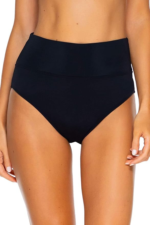 Sunsets Women's Standard Hannah Foldover High Waist Swimsuit Bikini Bottom | Amazon (US)