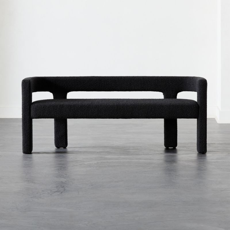 Stature Black BenchCB2 Exclusive  | Purchase now and we'll ship when it's available.    Estimate... | CB2