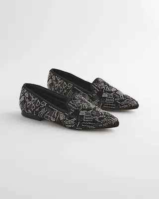 Gwyn Art Deco Beaded Flats | Chico's