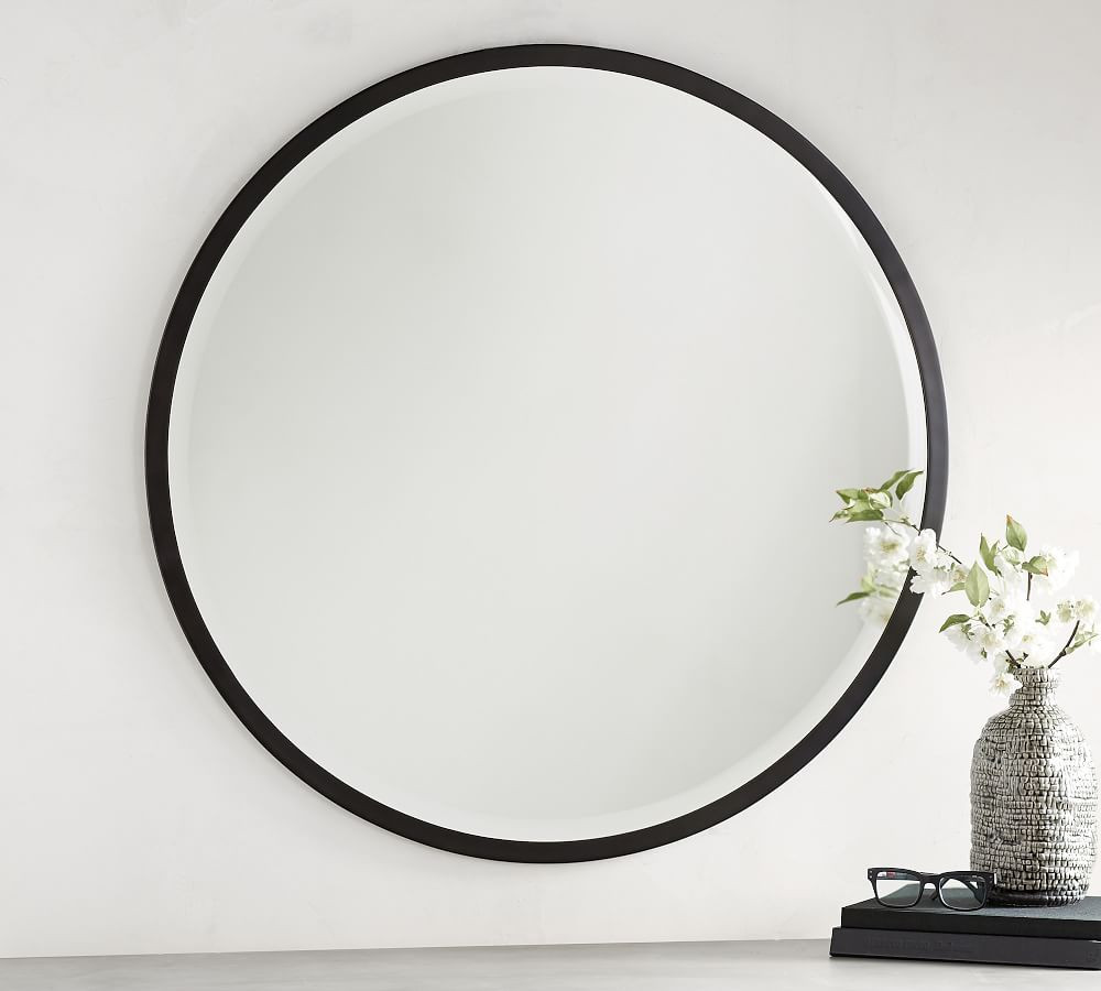 Layne 36" Round Wall Mirror 36" | Pottery Barn (US)