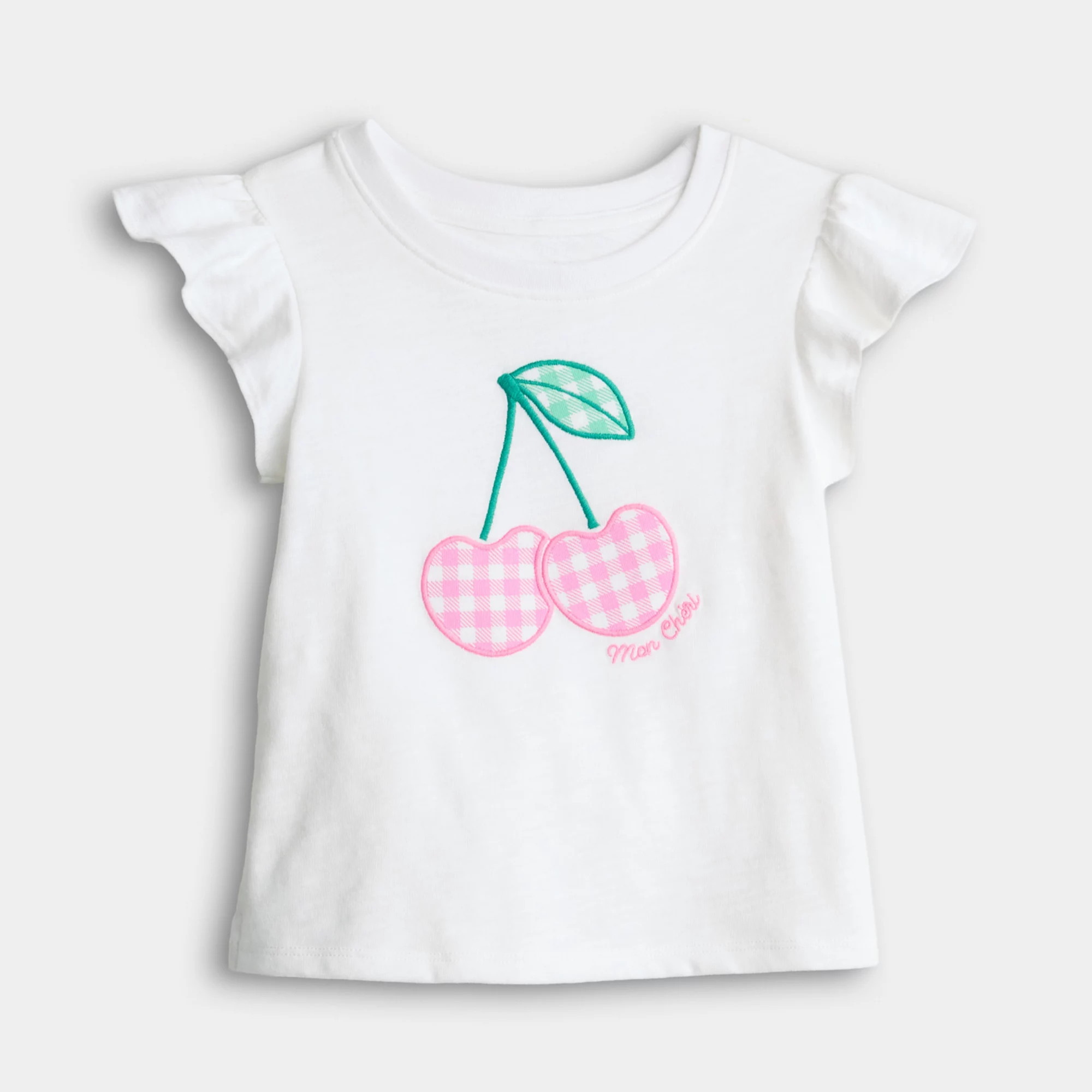 Girls 4-12 Jumping Beans® Flutter Embellished T-Shirt | Kohl's