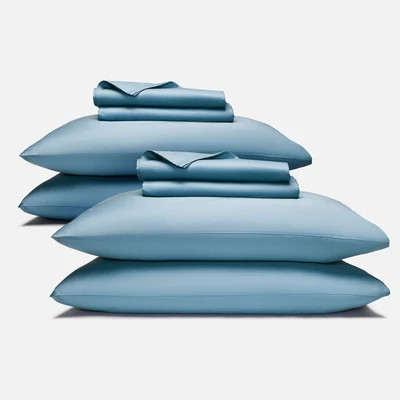 Brooklinen Set of 2 Luxe Sateen Core Sheet Set Bundle size Twin XL in Cloud | Brooklinen