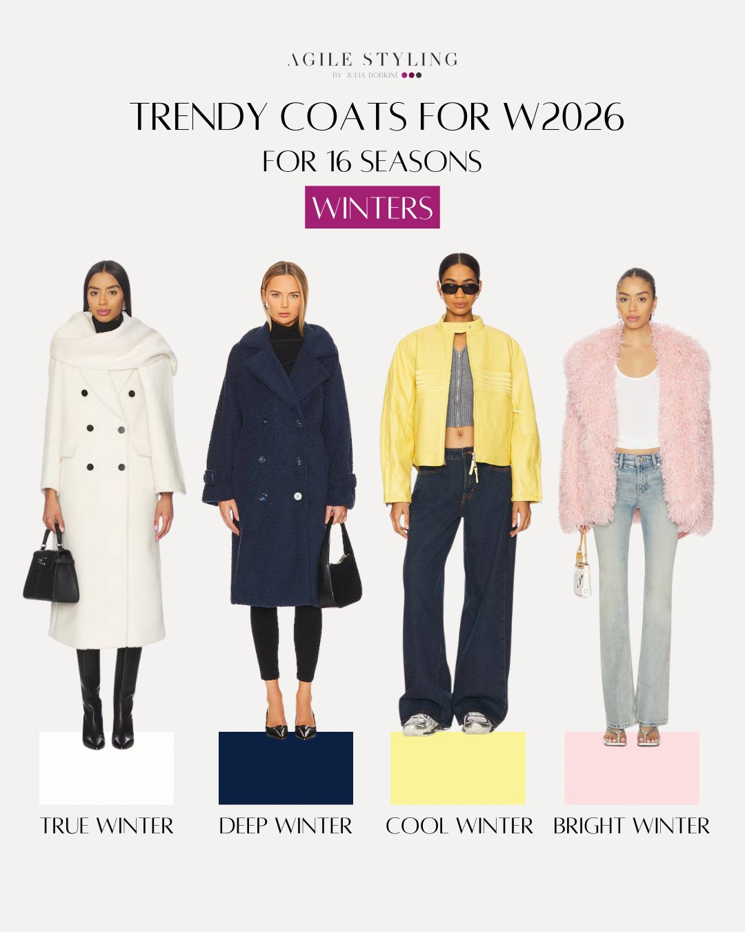 Trendy coats for all 16 seasons.
Find your match and shop the look.

#LTKGiftGuide #LTKHoliday #LTKSeasonal