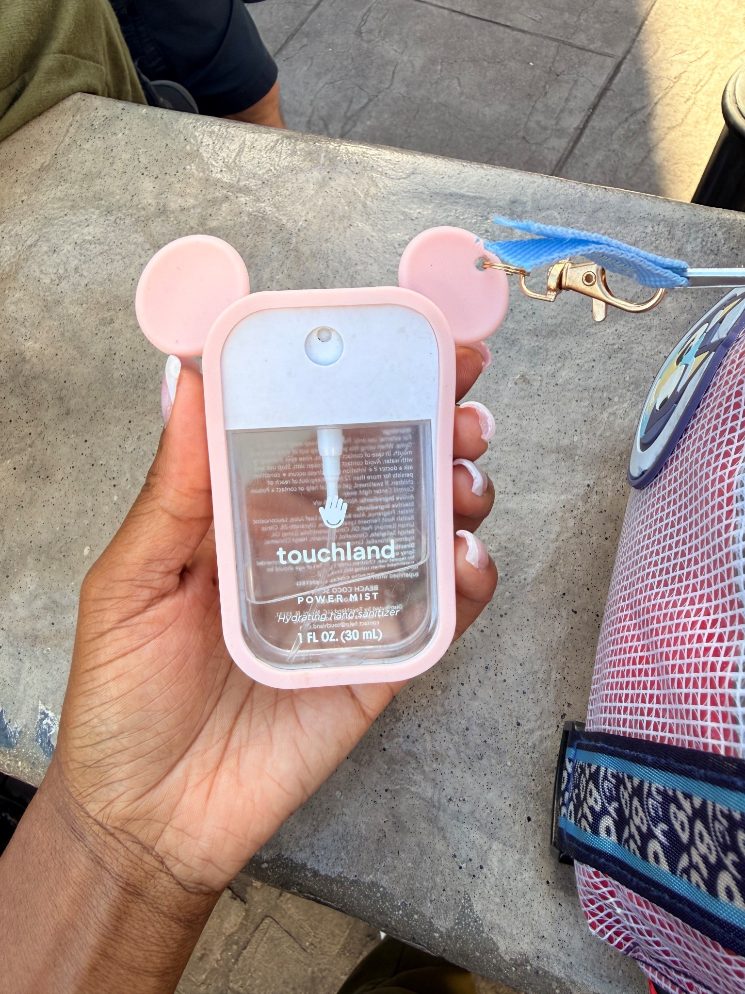 Mickey and Minnie Mouse inspired Hand sanitizer holder for touchland sanitizers! This is perfect for Disney World to keep our hands sanitized throughout the park. And of course I had to make sure it aligned with the Disney vibes so if you’re heading to Disney soon and love your touch and sanitizer is like I do get this as well!!

#LTKTravel #LTKootd #LTKselfcare