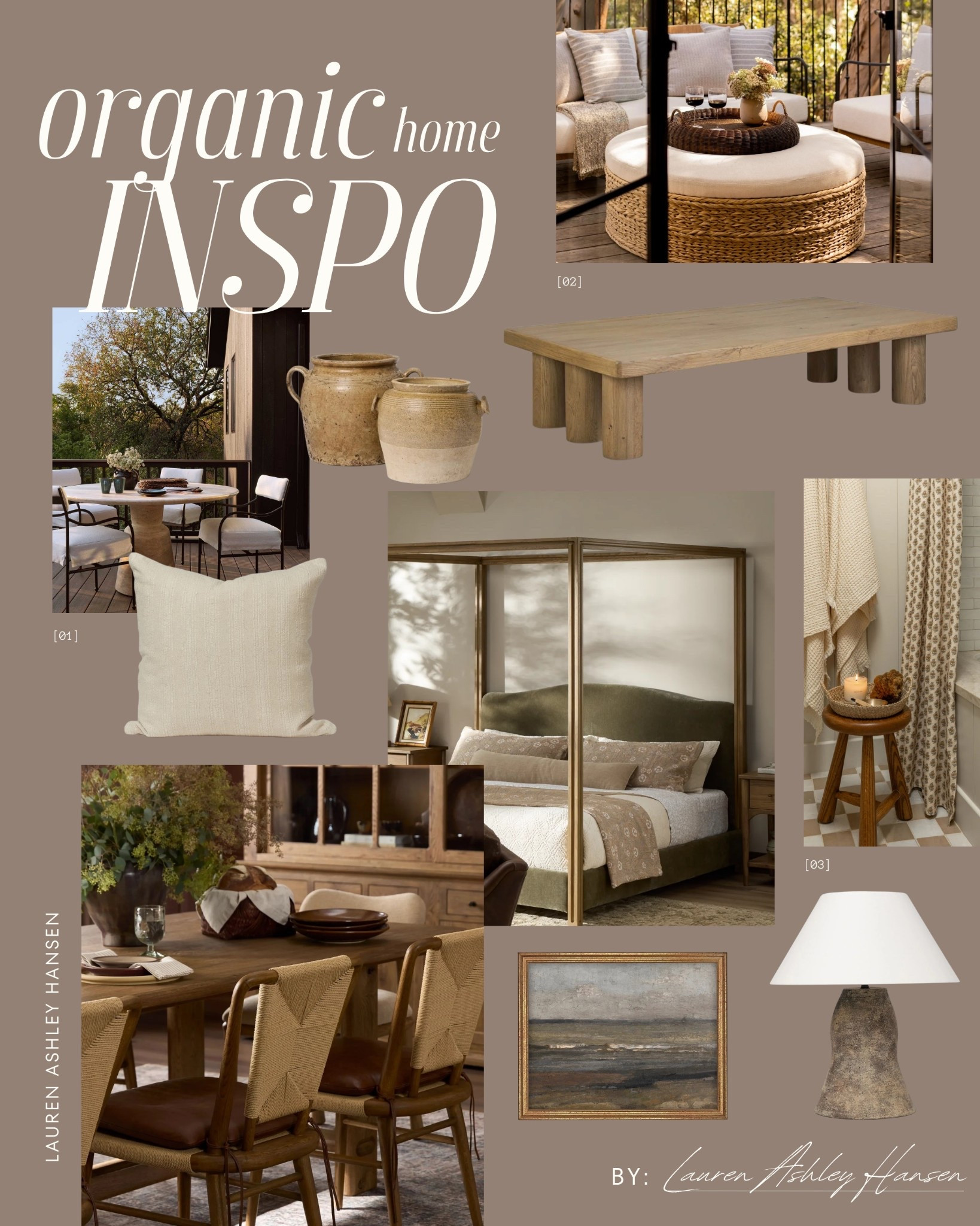 Organic home inspiration from Amber Interiors! A perfect mix of indoor and outdoor finds for a cozy, organic, and natural home. Inside and outside! 

#LTKHome