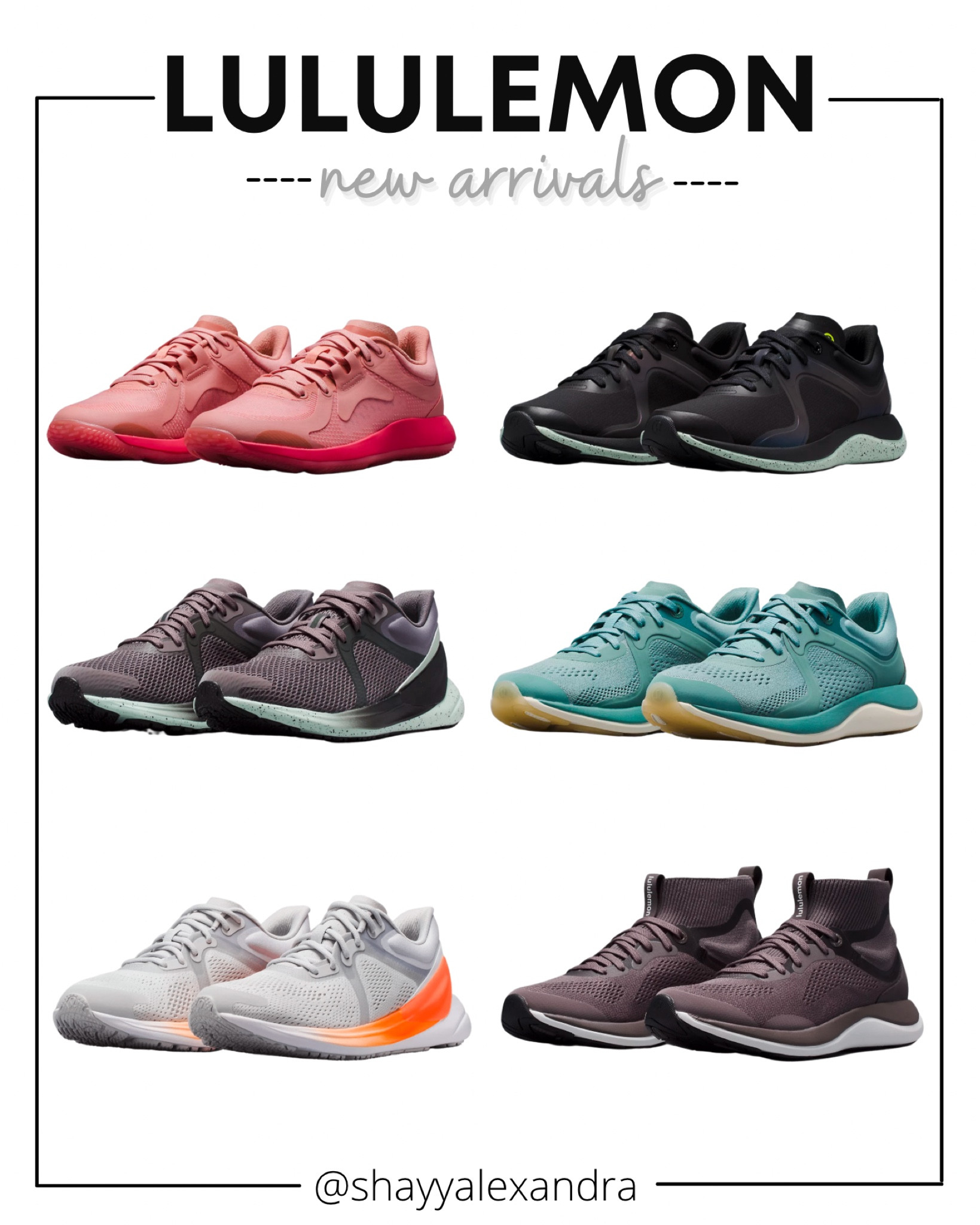 Lululemon released a few new shoes for fall: the Strongfeel lifting shoe and Blisfeel and Chargefeel winter editions! They also released new colors in some of their existing shoes.

Weightlifting | Fitness | Exercise | Workout | Sneakers | Lifting Shoes | Running Shoes | Crosstraining Shoes

#LTKshoecrush #LTKfit