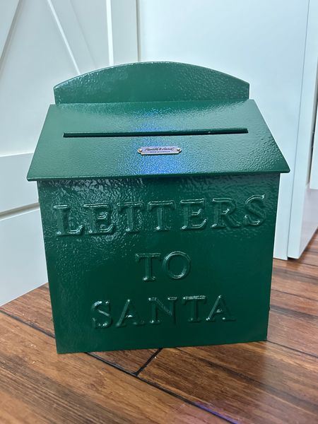 The cutest, and best colored green, mailbox for Santa letters! Super sturdy! 

Target find. Target holiday decor. Christmas decor. Christmas home decor. Santa mailbox 

#LTKhome #LTKSeasonal #LTKHoliday
